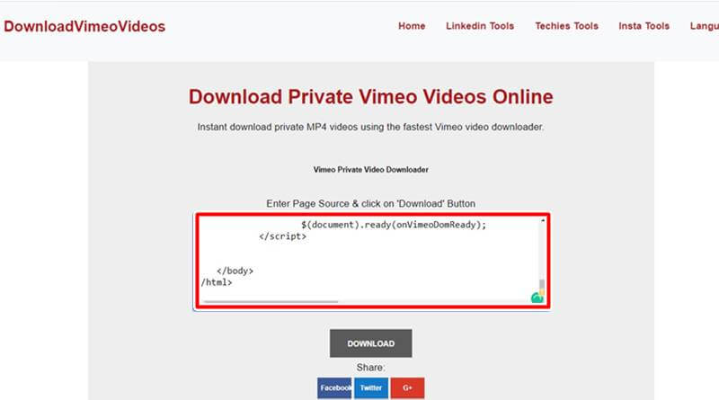 Vimeo Download Private Video Mac