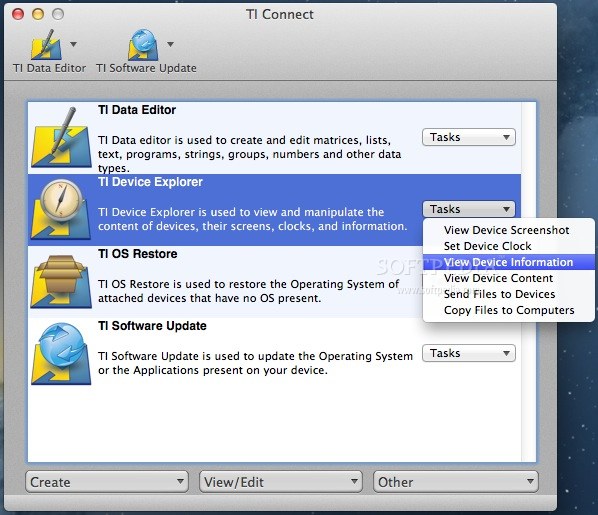 Ti connect mac download